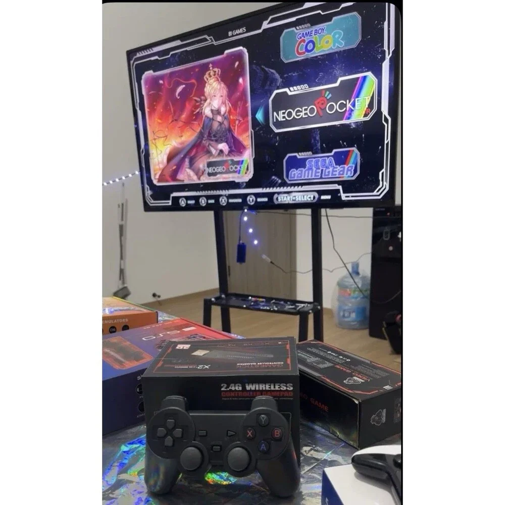 X2 Wireless Controller Gamepad Double Controller, Can Connect To TV, Supports TF